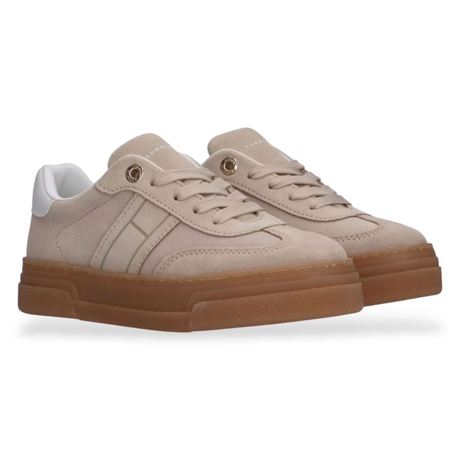 Sneakers da ragazza stile retrò fondo platform Tommy Hilfiger | T3A9339881840A360